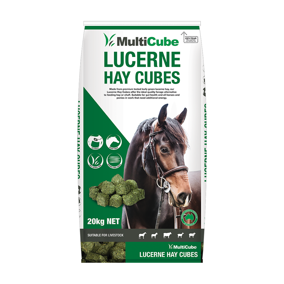 Multicubes Lucerne Hay Cubes 20kg.