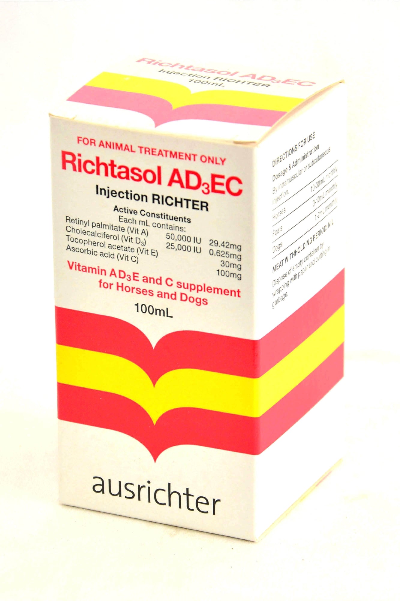 Ausrichter Richtasol Ad3e&c Inj 100ml.