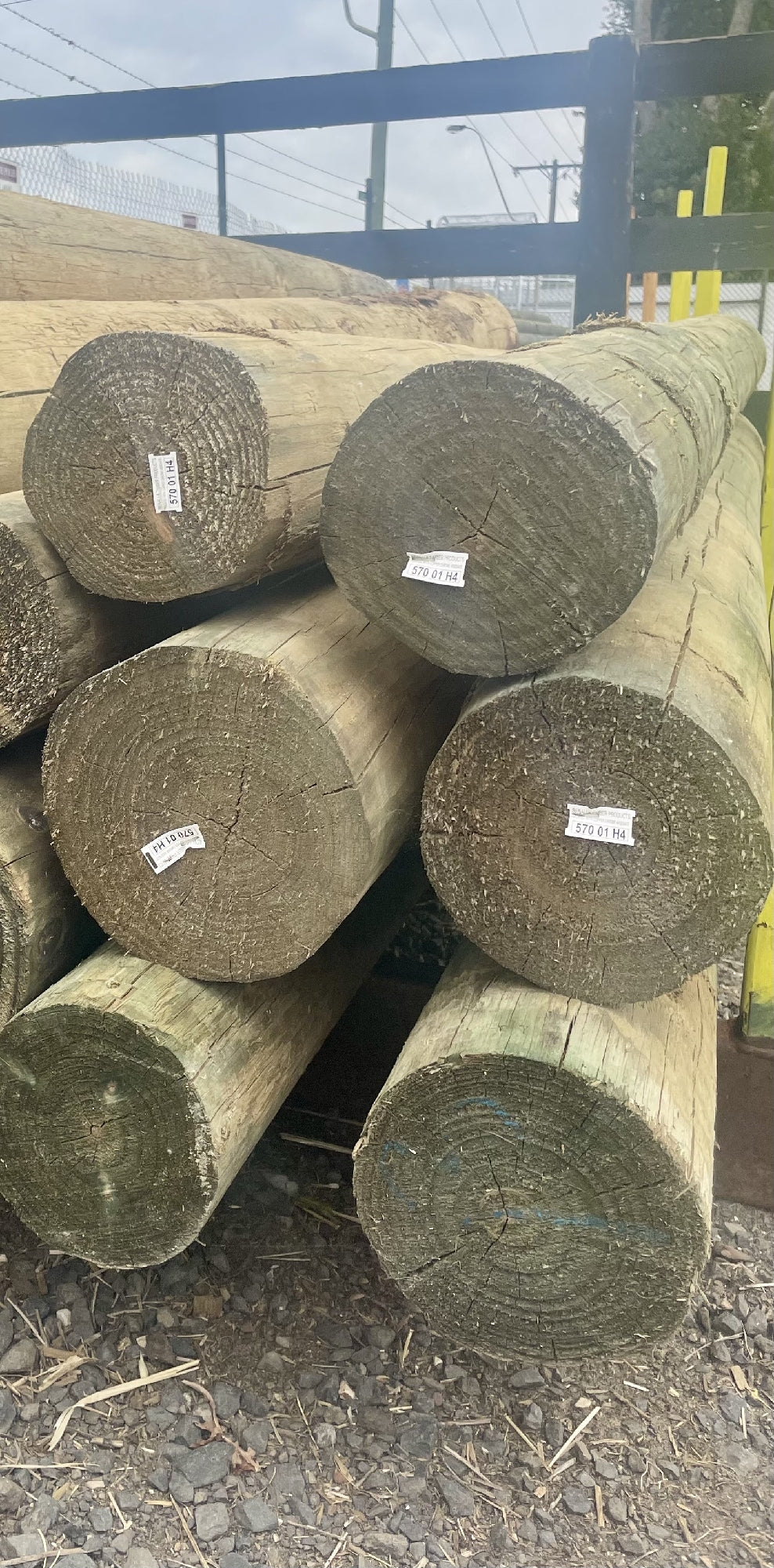 Pine Post 1.8 6/8 [metre:1.8m Inch:6/8]