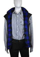 STYX MILL™ DUE SOUTH WOLLEN REPILCA VEST BLUE CHECK