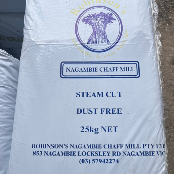 CHAFF FIFTY/FIFTY DRY MIX 25KG (28 PALLET)