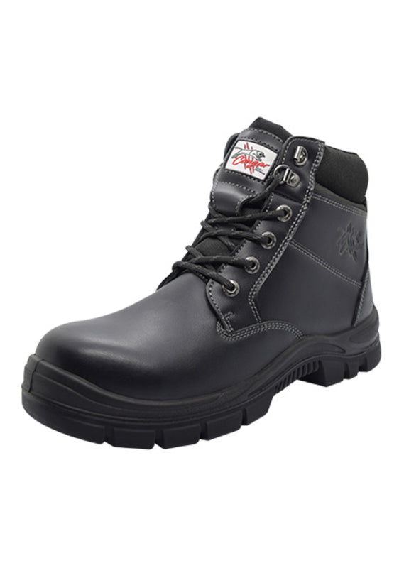 Cougar Footwear Macedon Composite Toe, Waterproof, Lace Up Boot - Black