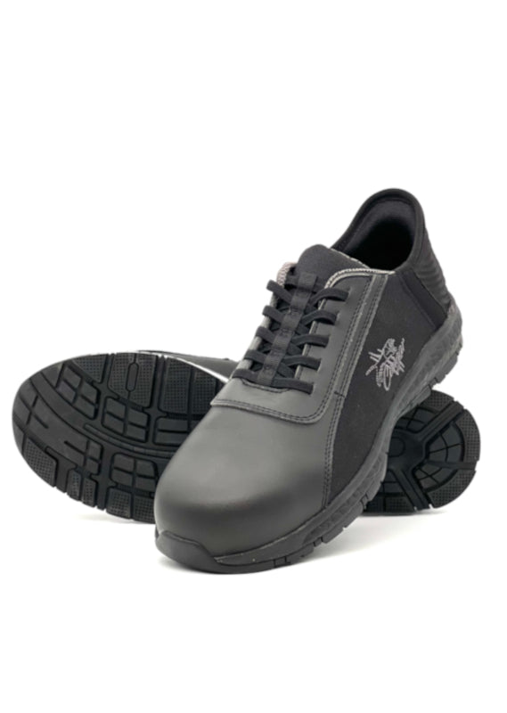 Cougar Footwear Champion Composite Toe, Safety Shoe - Black [sz:4 Mens Au/uk]