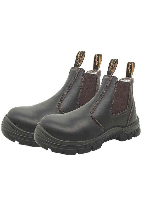 Cougar Footwear Strahan Non-Safety, Slip on Boot - Claret
