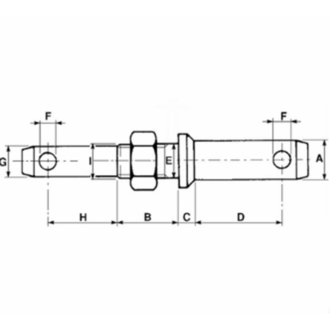 Ama Double Link Pin MM:28 MM:22 