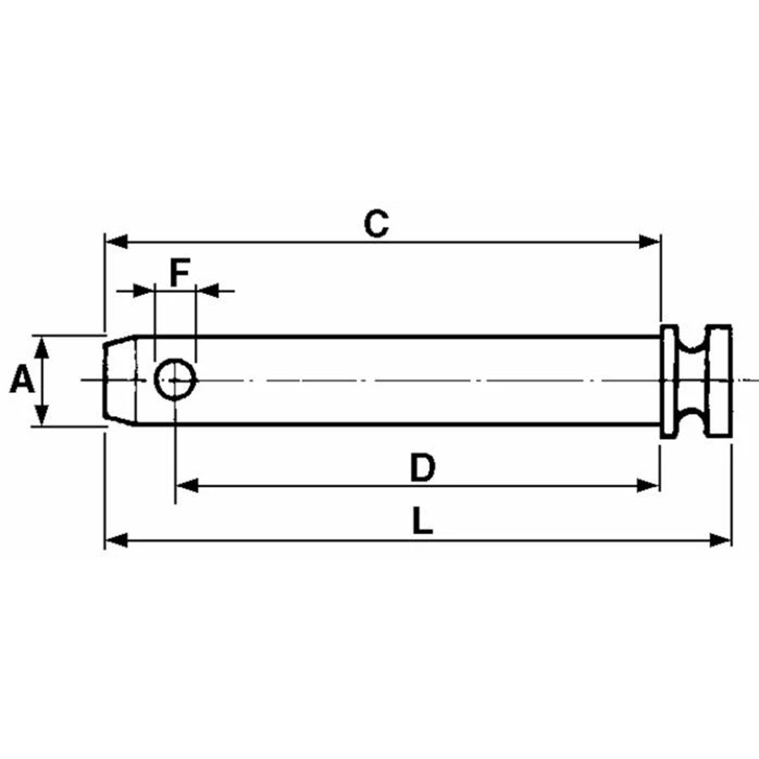 Ama Top Link Pin MM:16 MM:78.5 