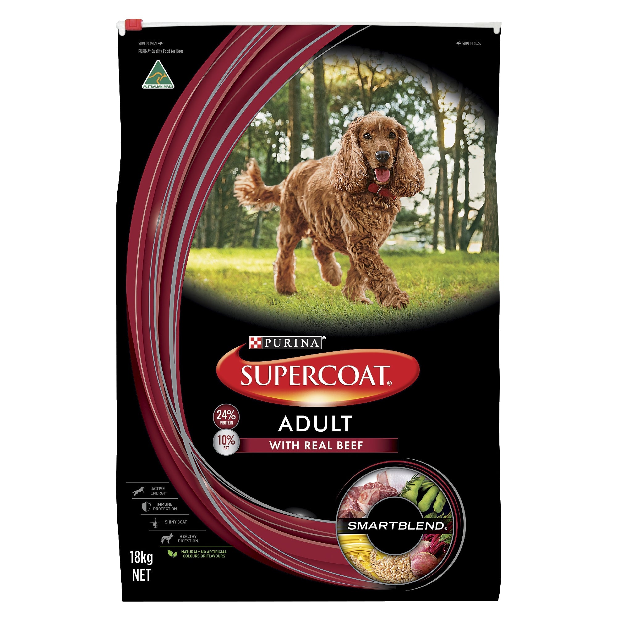 Supercoat Adult Beef18kg.