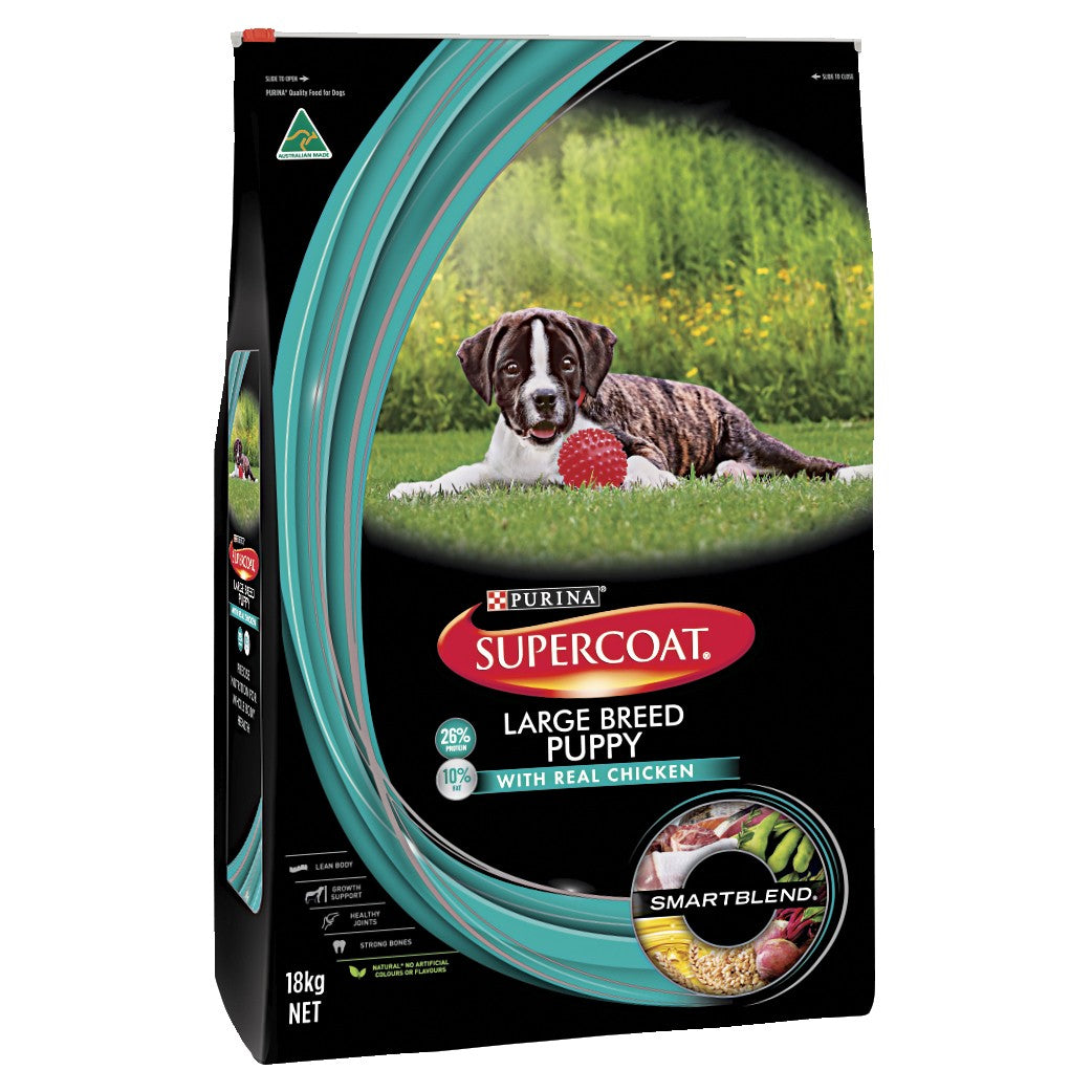 Supercoat Puppy Large Breed 18kg.
