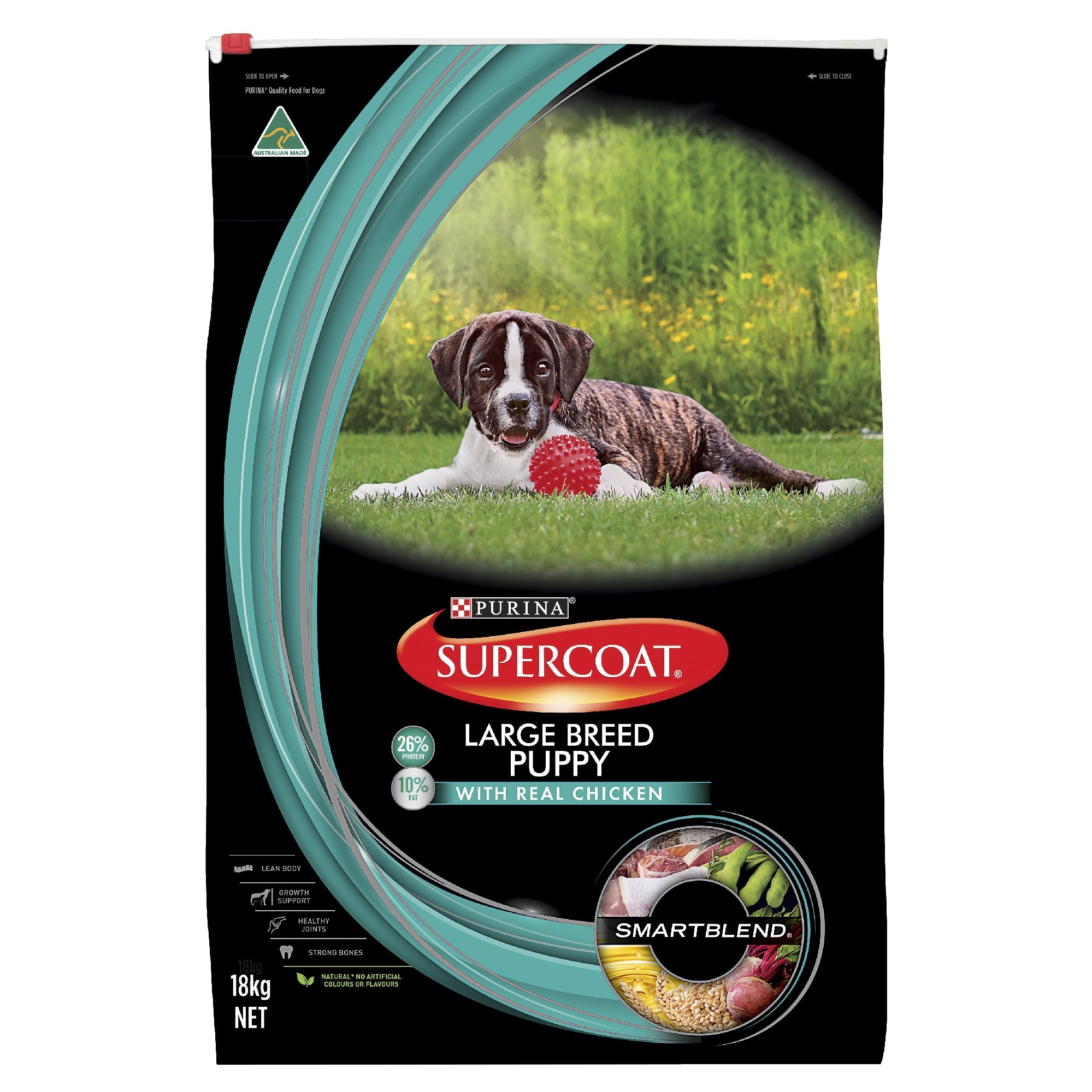 Supercoat Puppy Large Breed 18kg.