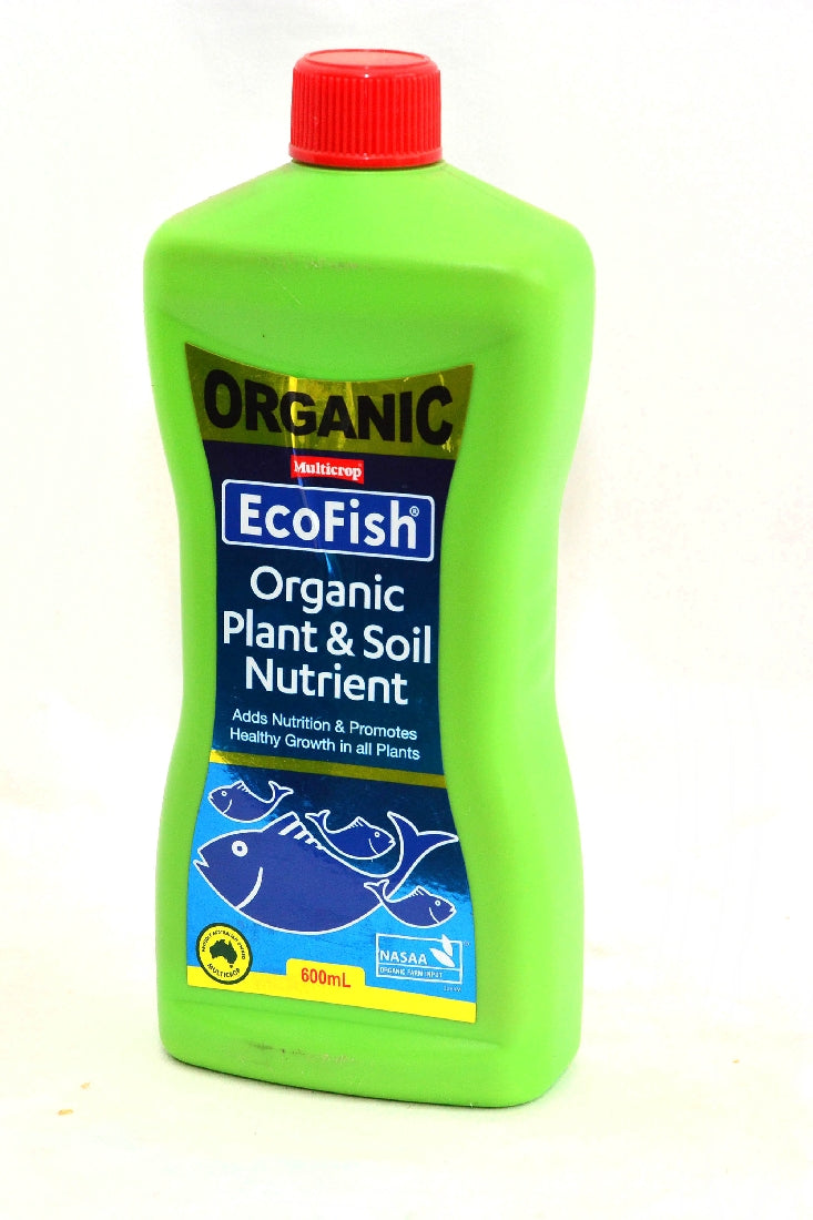 ECOFISH ORGANIC PLANT & SOIL NUTRIENT 600ML