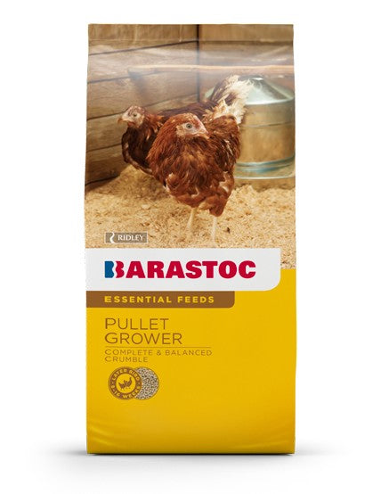 Barastoc Pullet Grower Crumble 20kg.