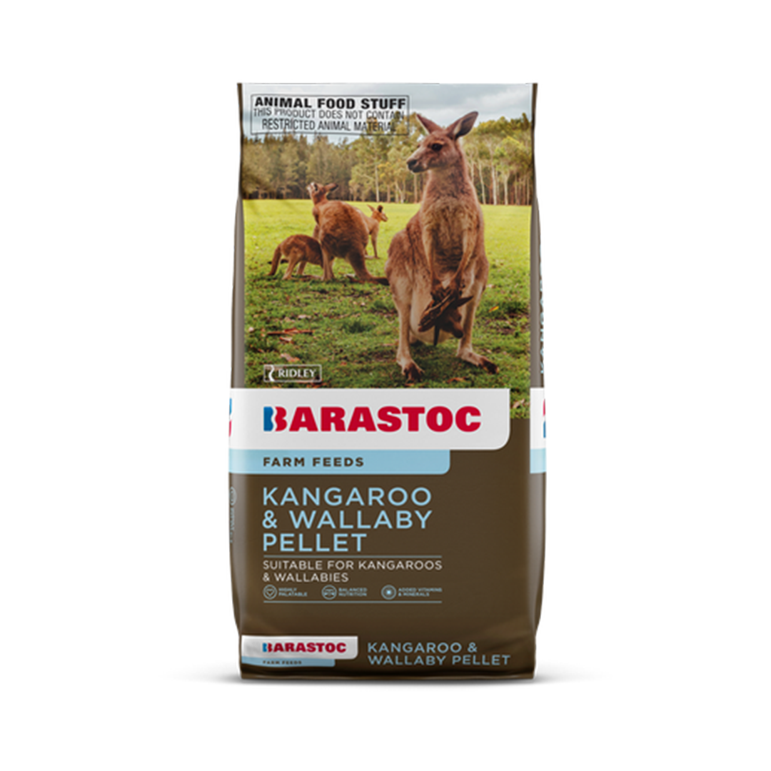 Barastoc Kangaroo & Wallaby Pellets 20kg.