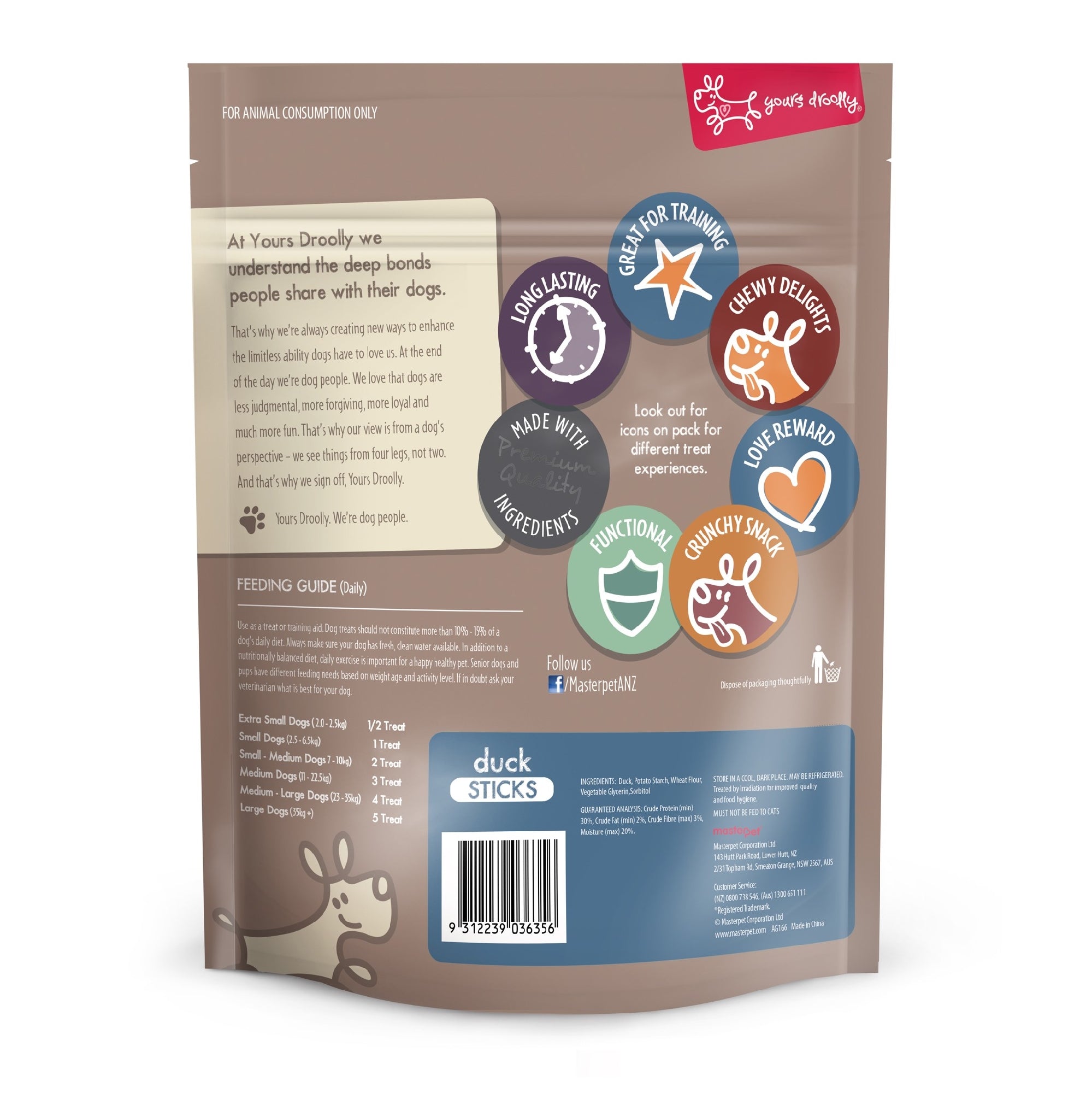 Yd Duck Sticks 500g.