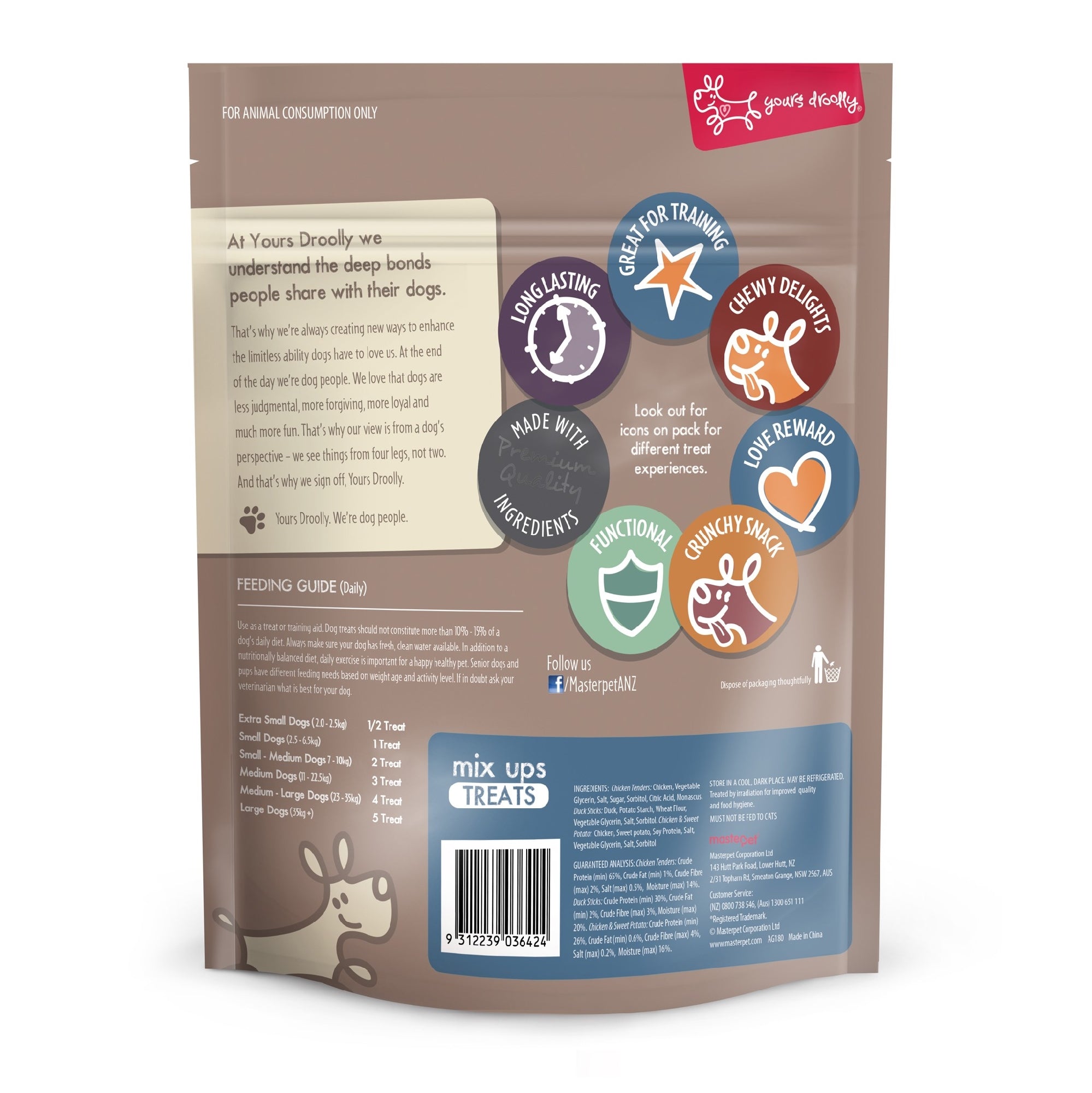 Yd Mix Up Treats 500g.