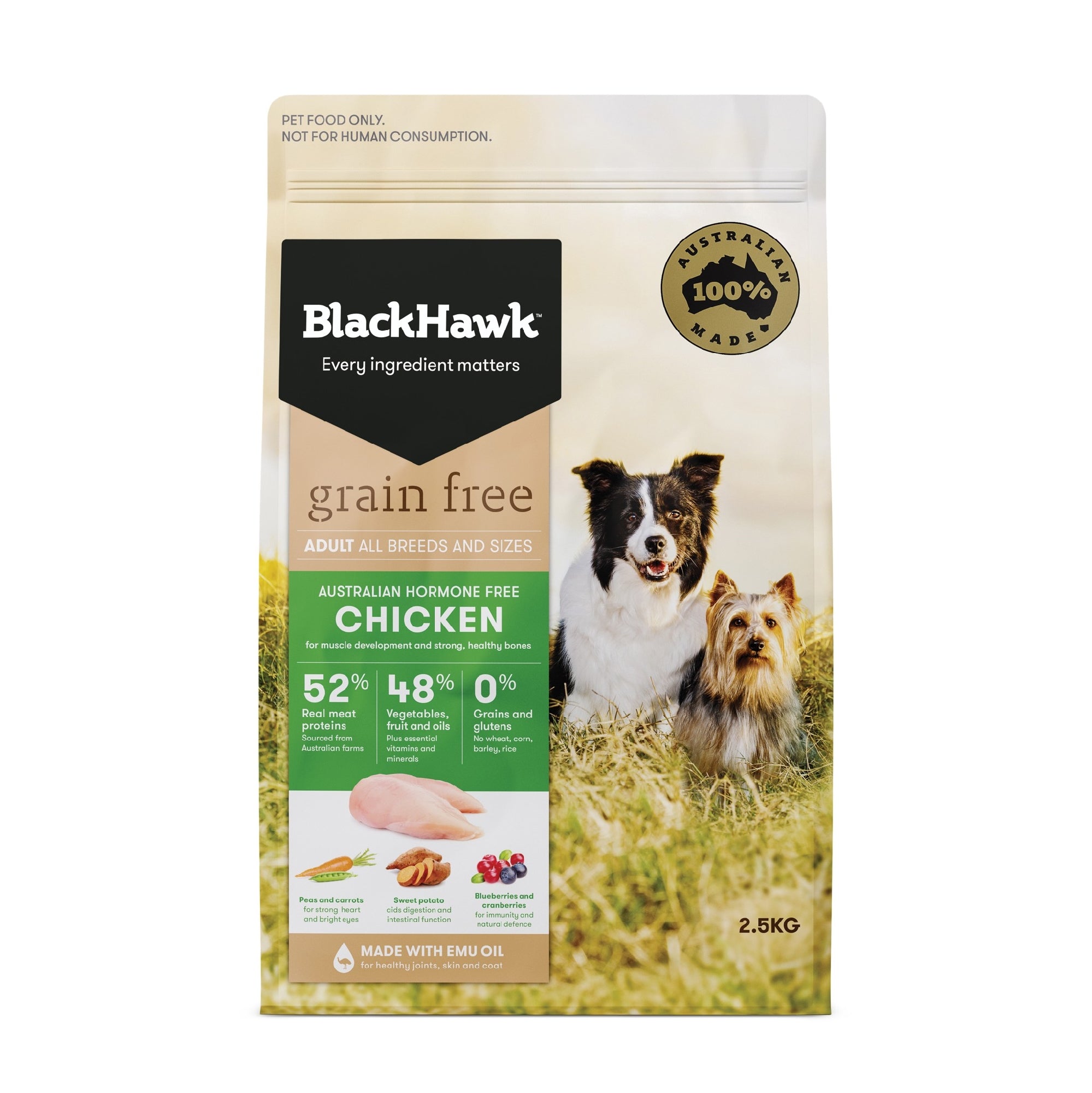 Blackhawk Dog Grainfree Chicken [kg:2.5]