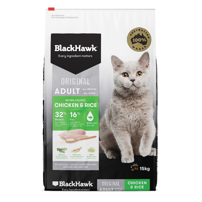 BlackHawk Holistic Cat Chicken & Rice