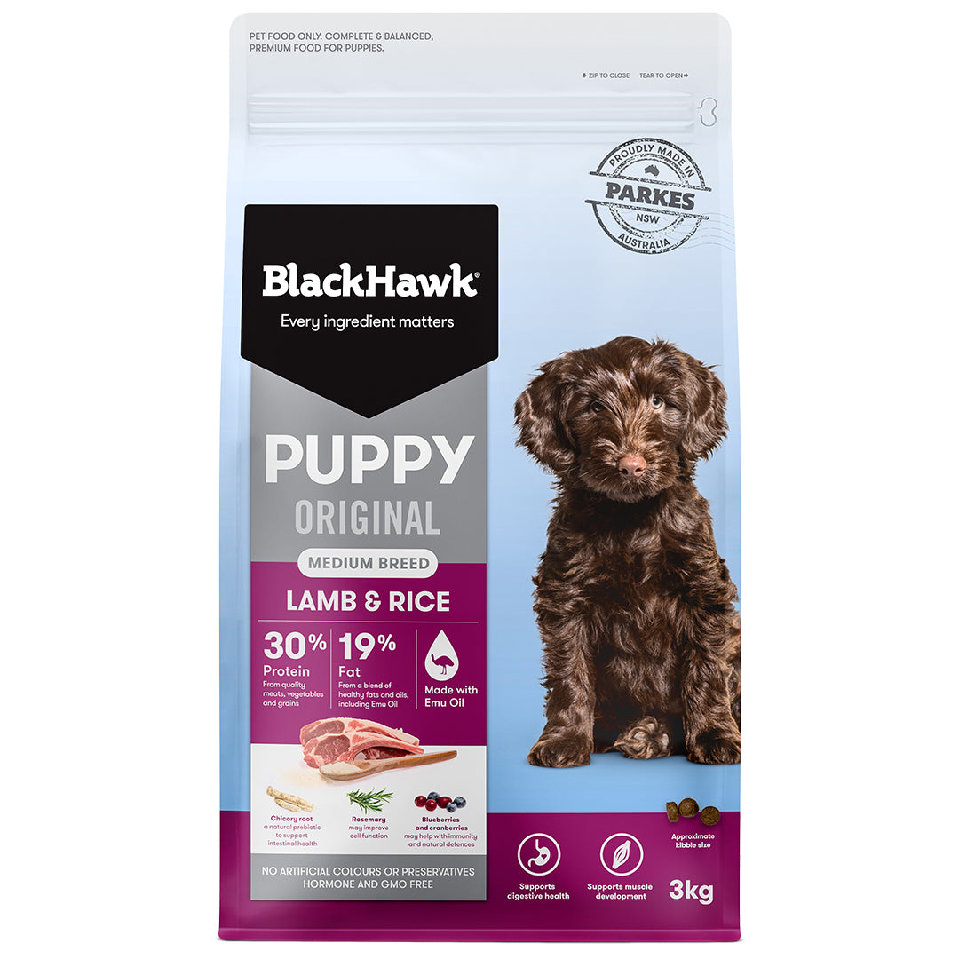 BLACKHAWK PUPPY LAMB & RICE