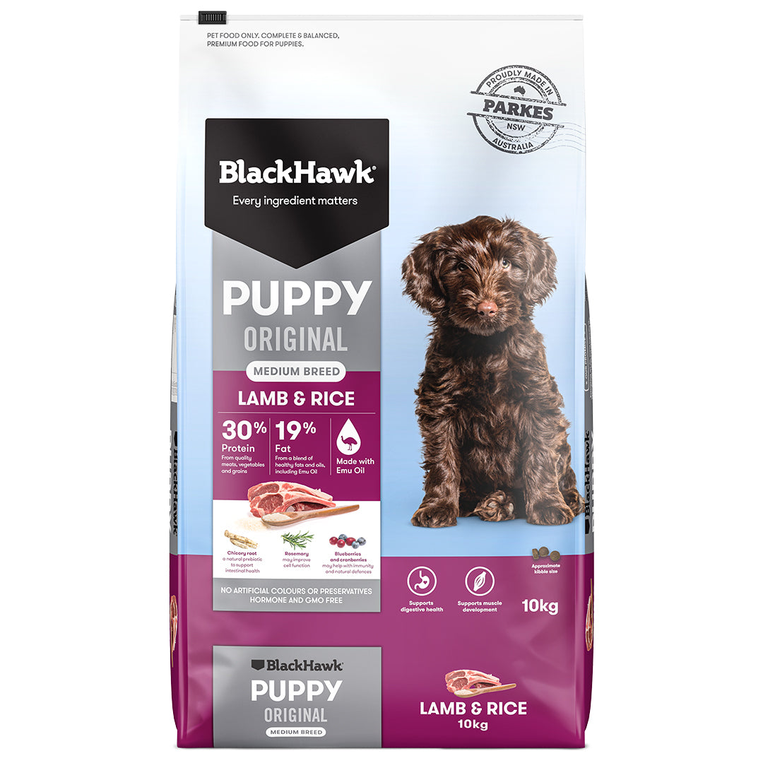 BLACKHAWK PUPPY LAMB & RICE