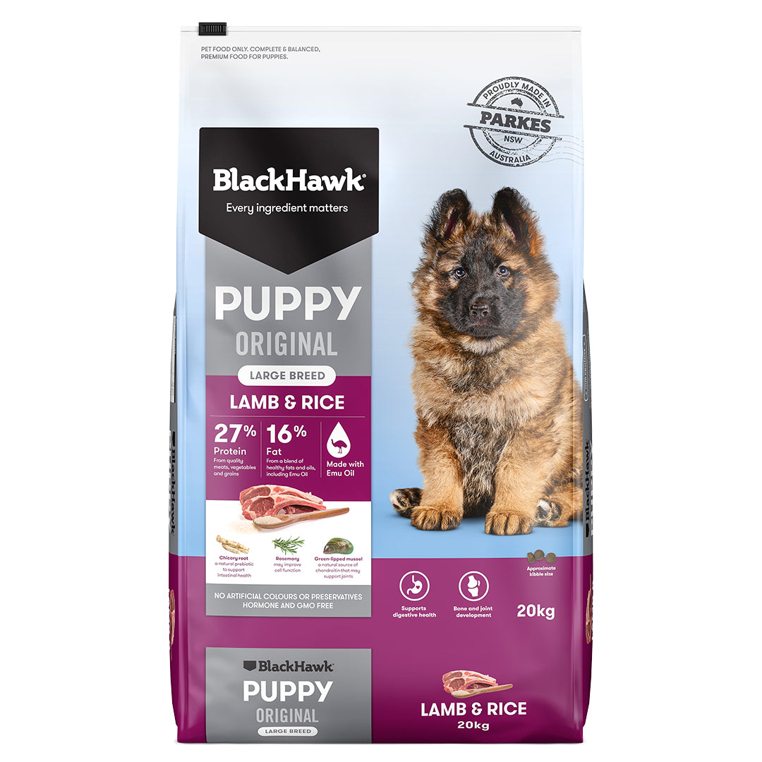 Blackhawk Puppy Large Breed Lamb & Rice [breed Sz:large Kg:20]
