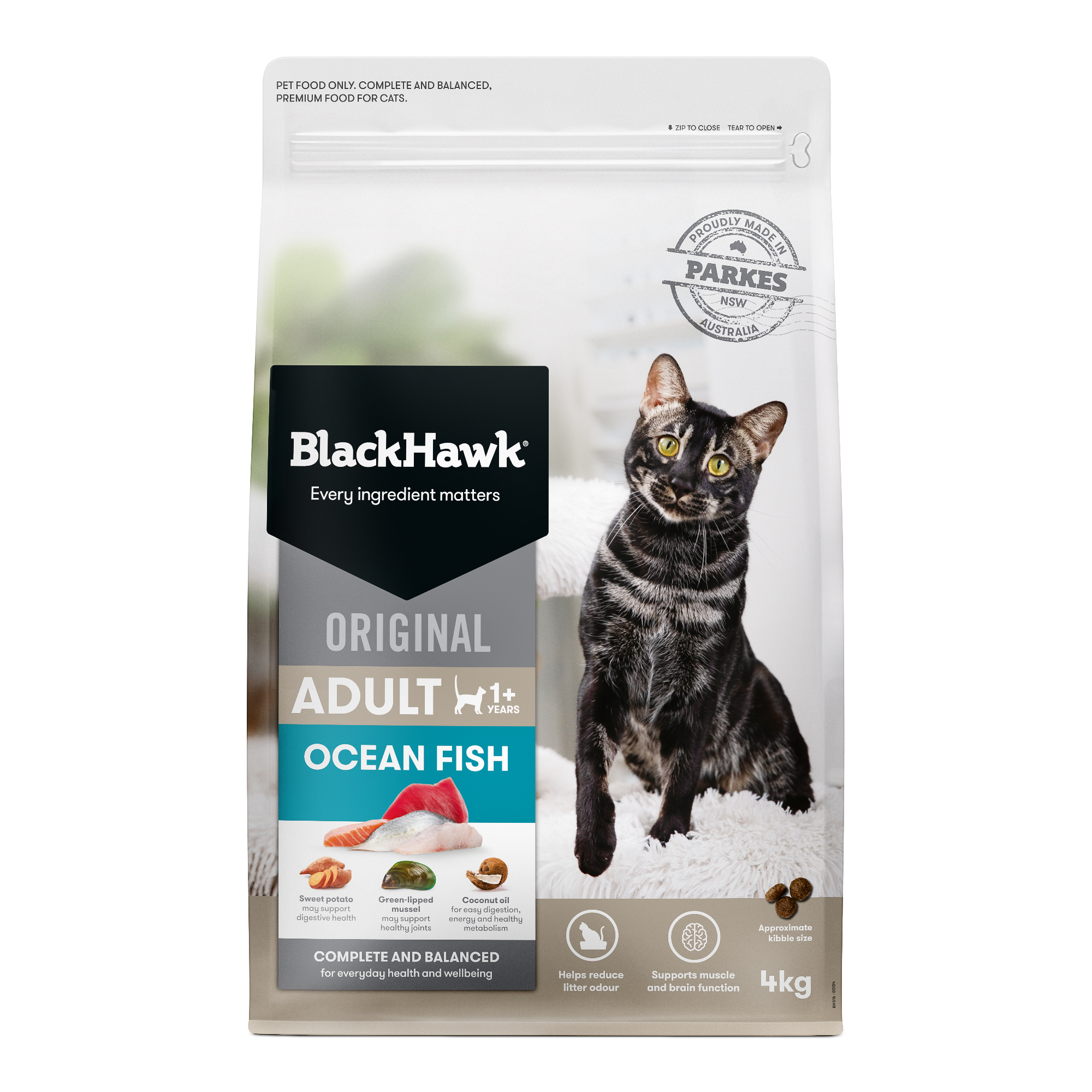 Blackhawk Cat Ocean Fish 4kg [KG:4]