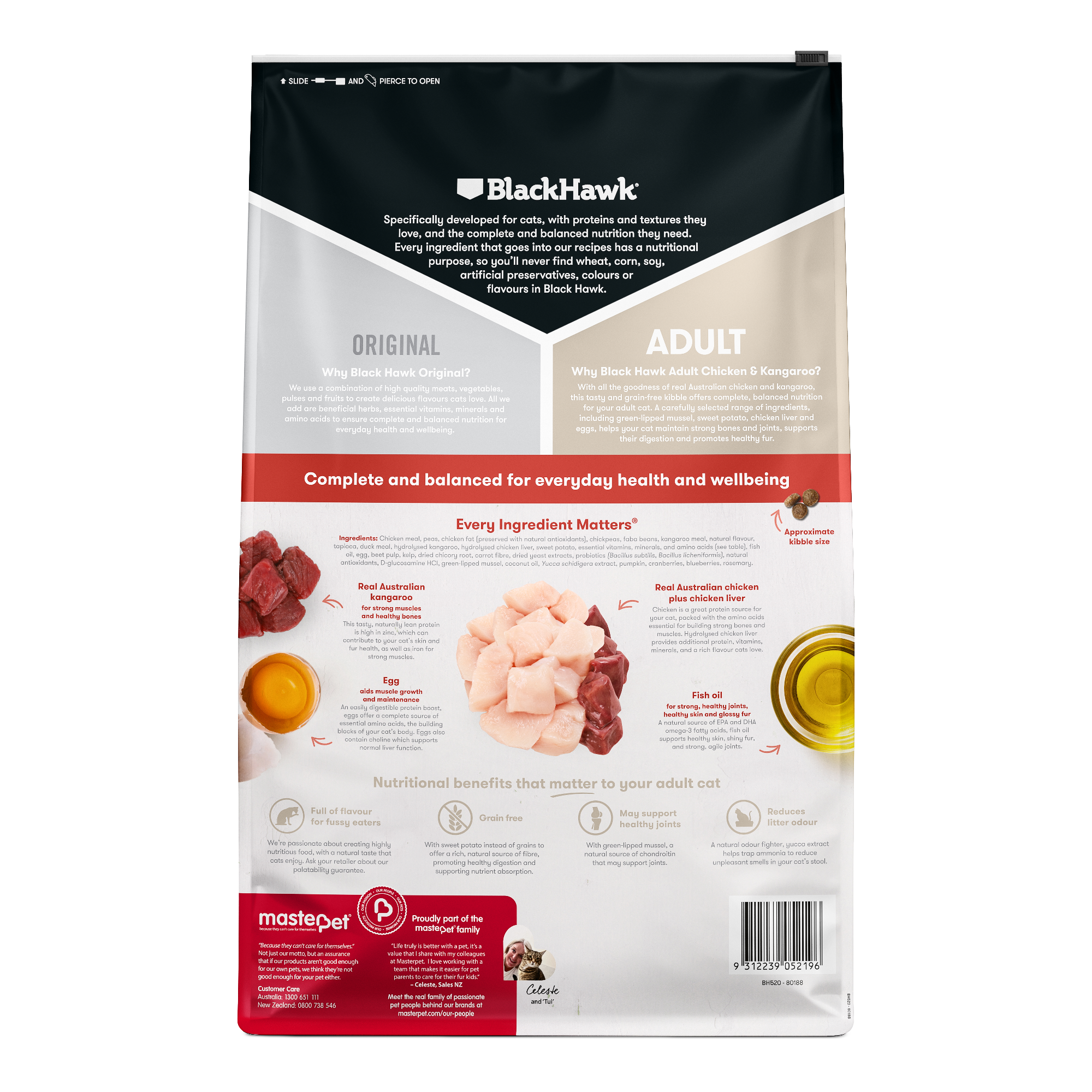 Blackhawk Cat Chicken & Kangaroo 8kg [KG:8]