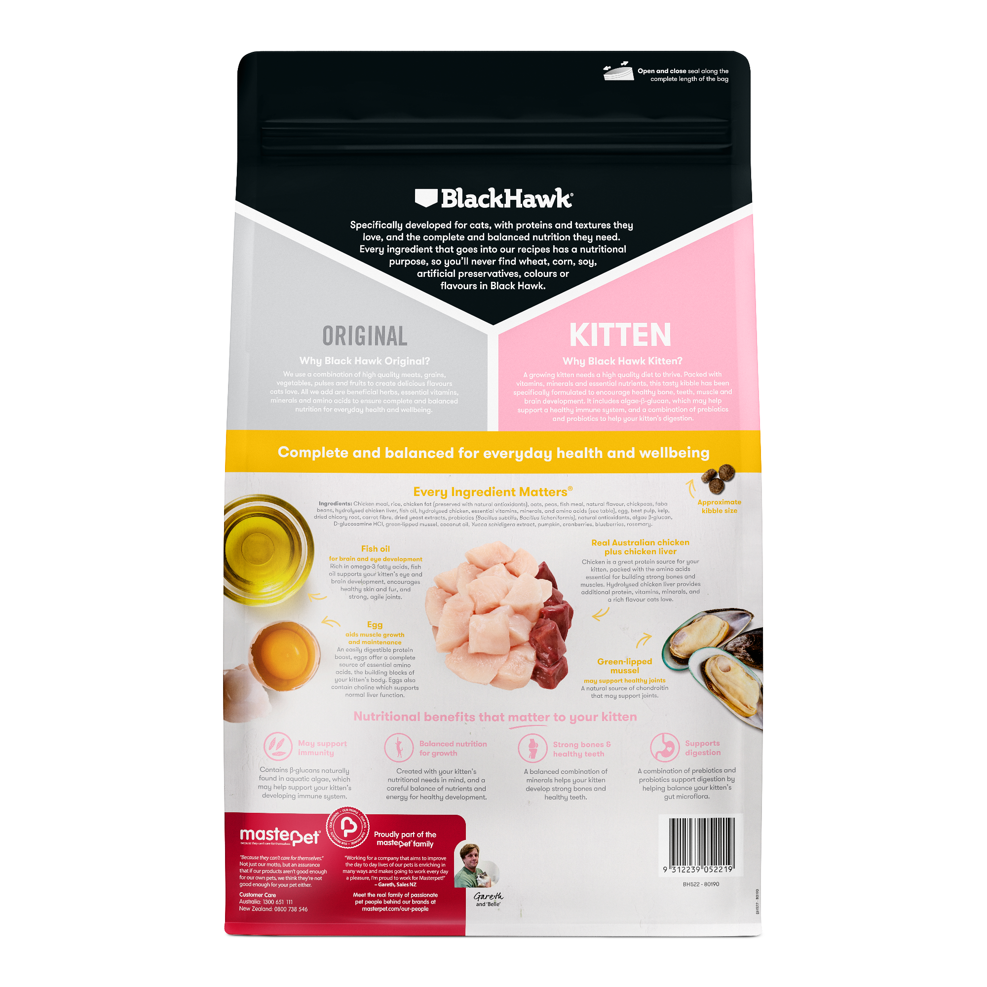 Blackhawk Kitten Chicken 4kg [KG:4]