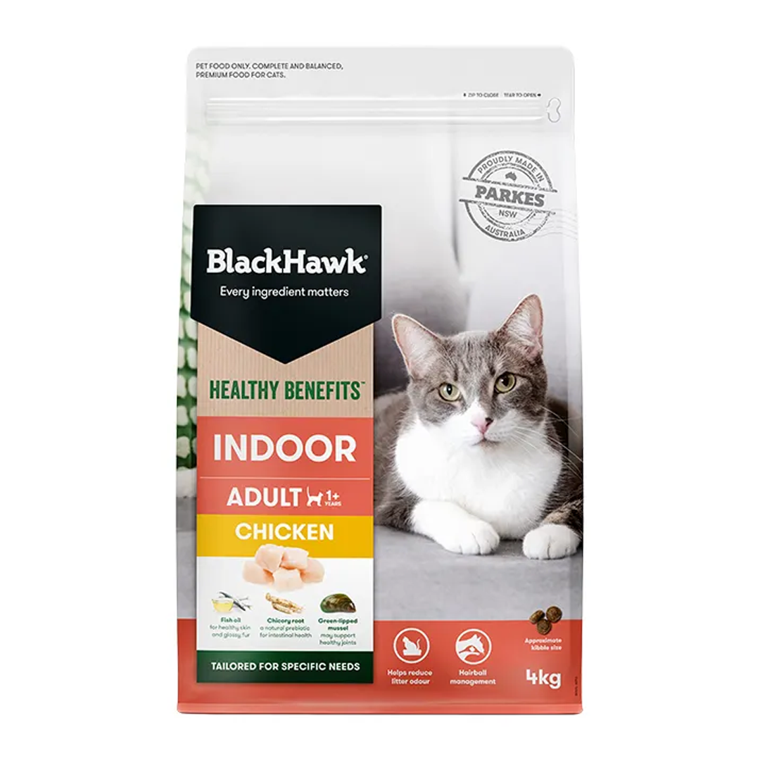 Blackhawk Cat Healthy Benefits Indoor Chicken [KG:4]