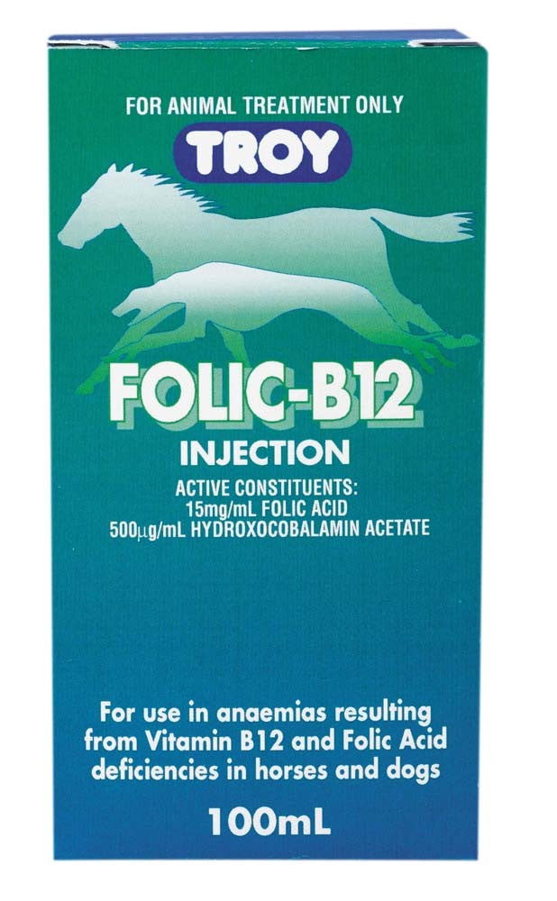 Troy Folic B12 Injection 100ml.