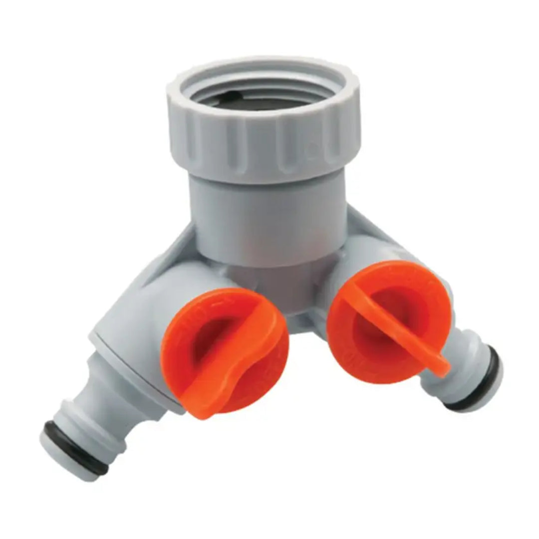 Neta Universal Twin Tap Adaptor [MM:12MM MAT:Plastic]