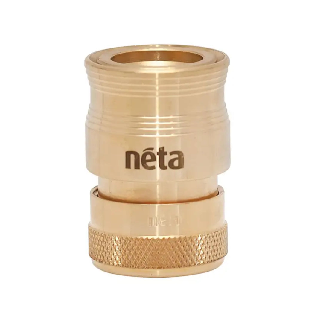 Neta Ez Hose Connector [MM:12MM MAT:Brass]