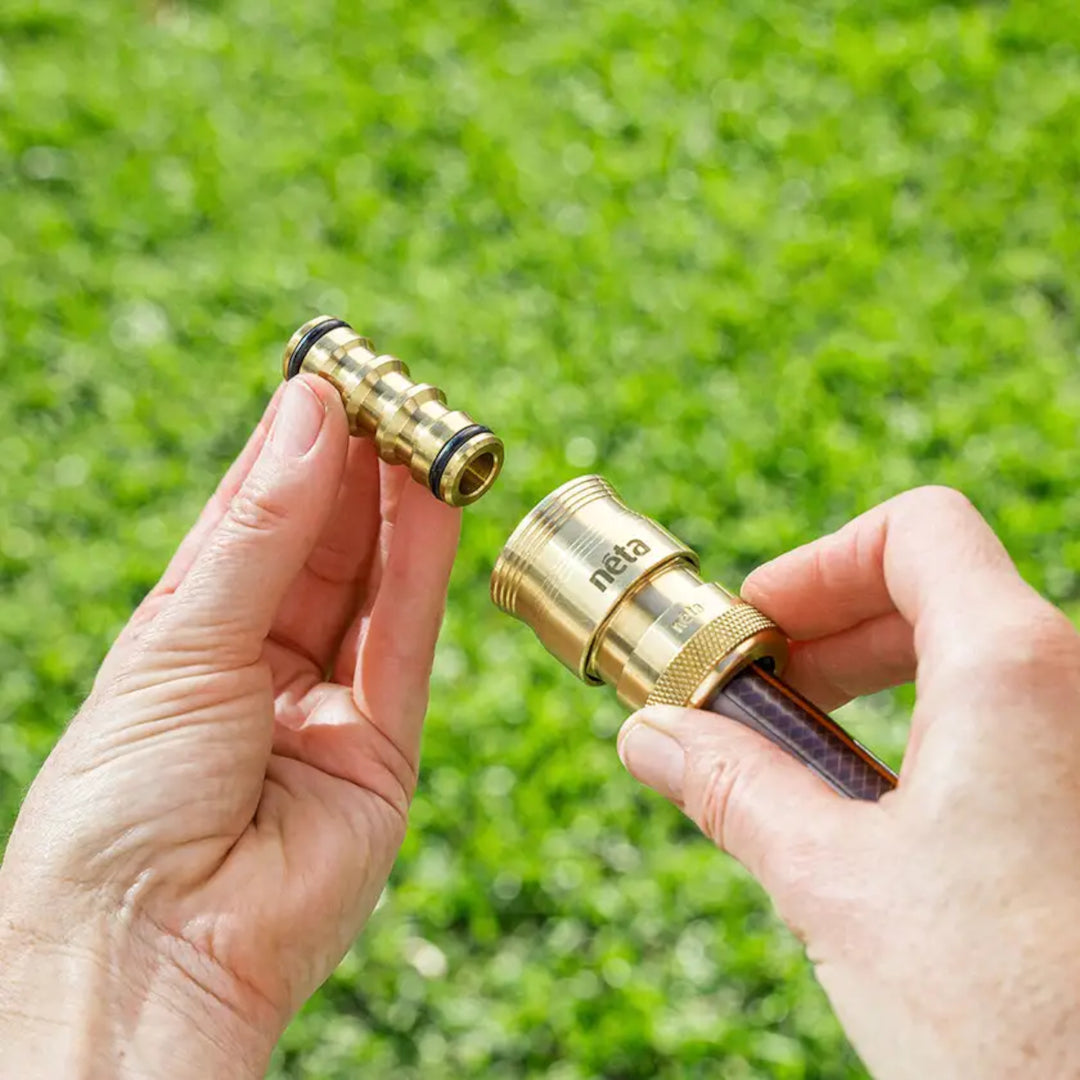 Neta Ez Hose Connector [MM:12MM MAT:Brass]