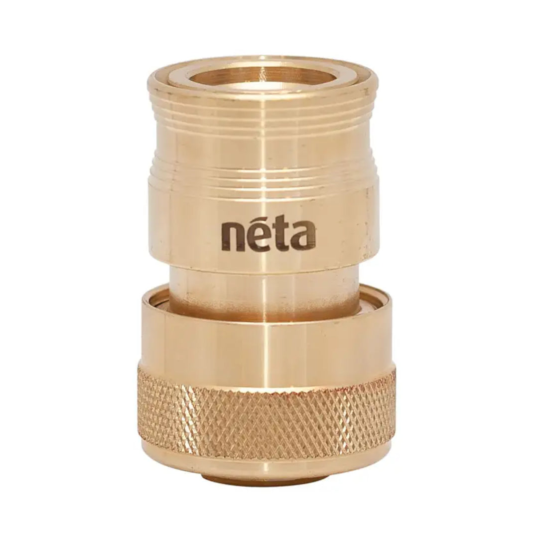 Neta Ez Hose Connector [MM:12/18MM MAT:Brass]