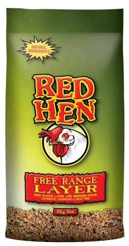 Red Hen Free Range Layer 20kg Green.