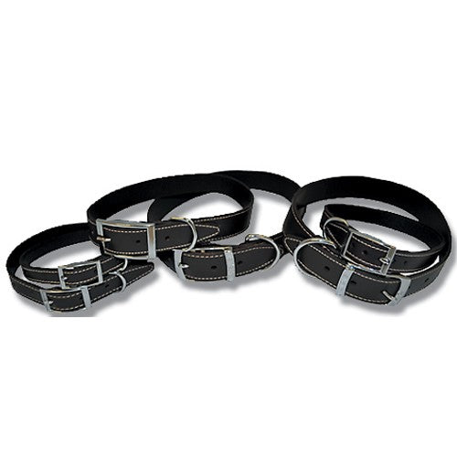 Bainbridge Dog Collar Leather 65cm Xl Black.