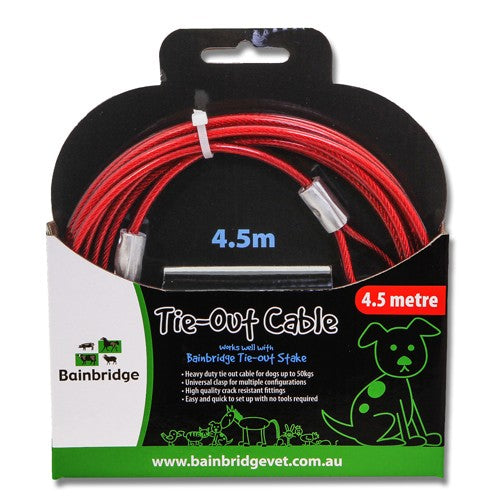 Bainbridge Bainbridge Tie Out Cable 4.5m