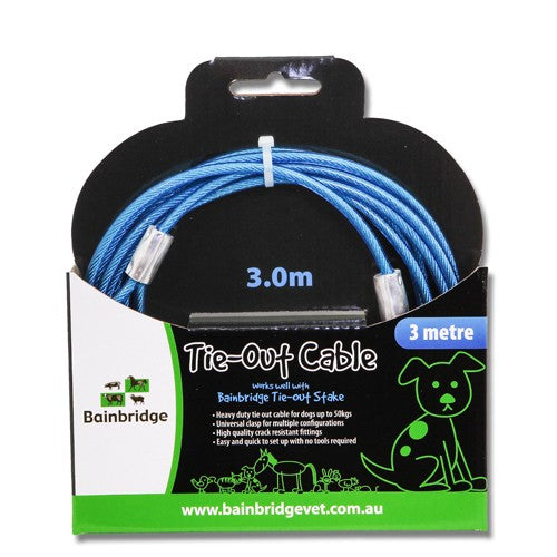 Bainbridge Tie Out Cable 3m