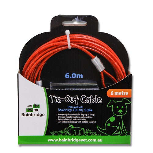 Bainbridge Tie Out Cable 6m