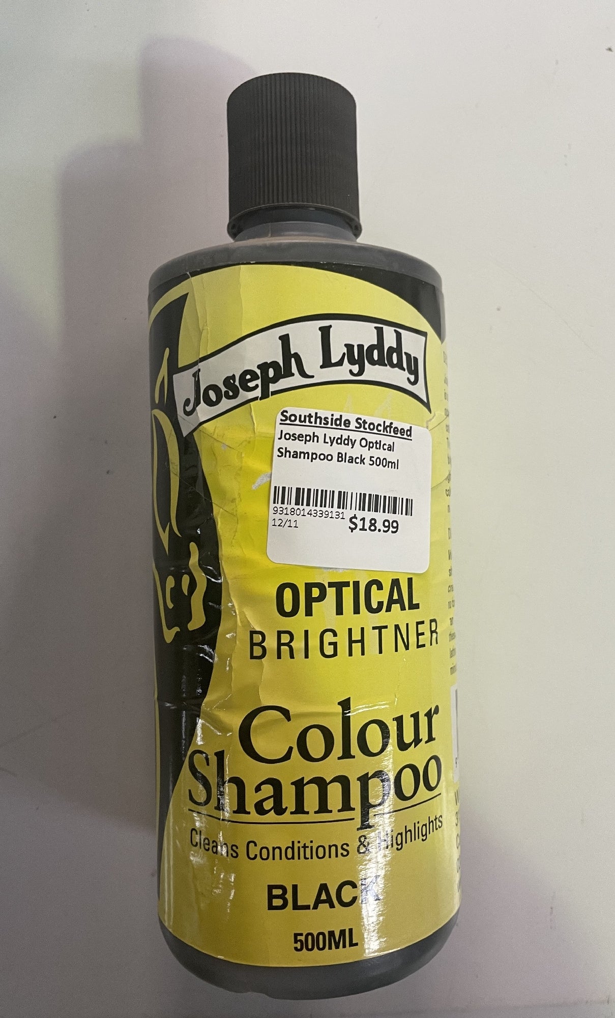 Joseph Lyddy Optical Shampoo Black 500ml