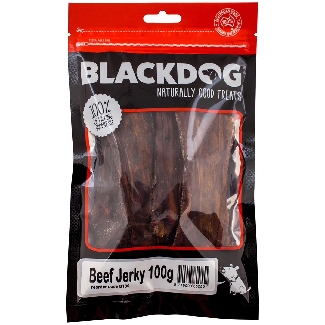 Blackdog Beef Jerky 100g.