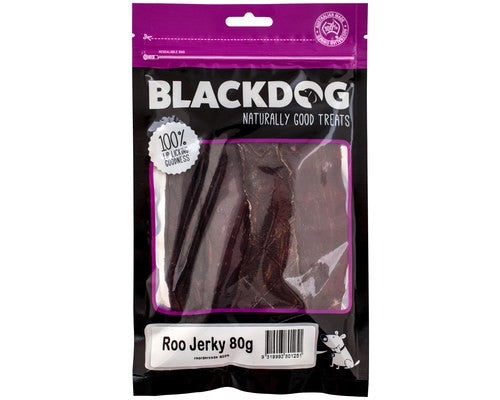 Blackdog Kangaroo Jerky 80g.