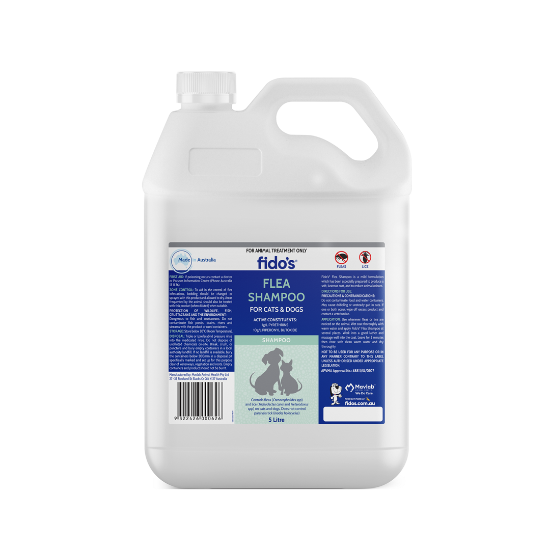 Fidos Flea Shampoo 5l.