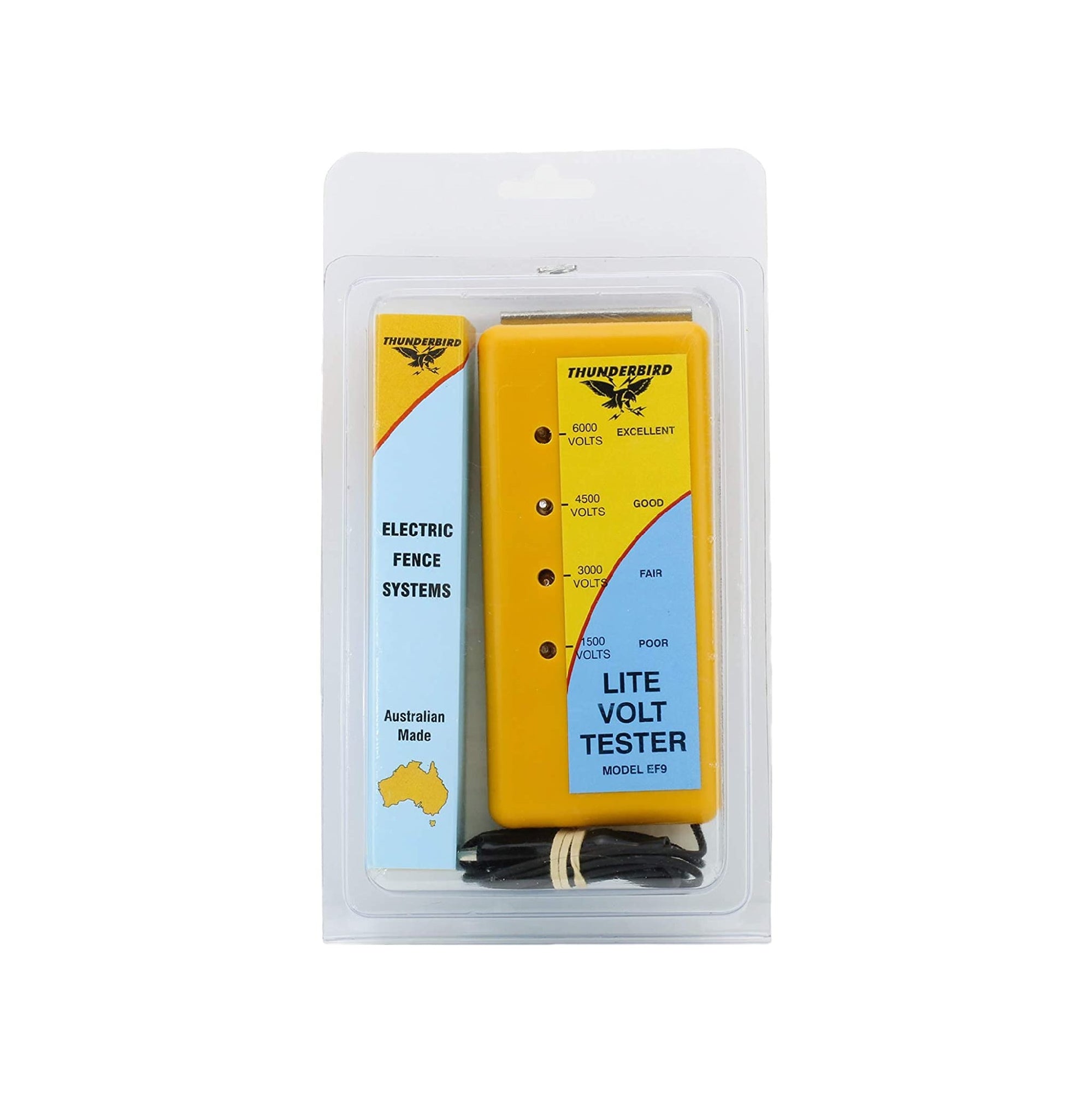 Thunderbird Lite Volt Tester 1.5, 3, 4.5 & 6kv Reading Increments Ef-9