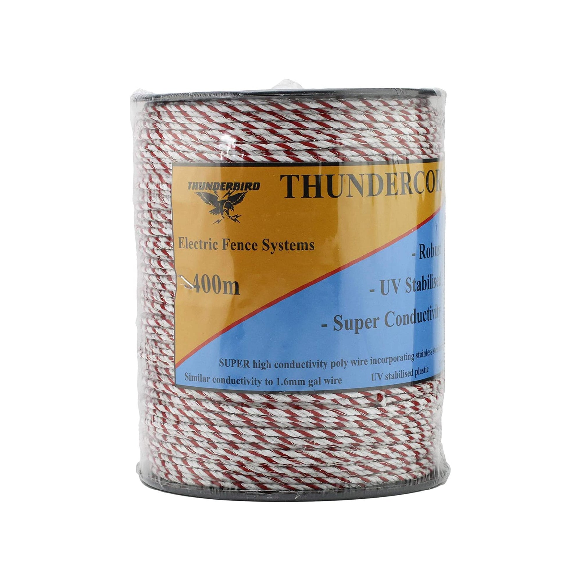 Thunderbird 400m Thundercord Cu + Ss Conductors - 3.5mm Diameter Ef-52a