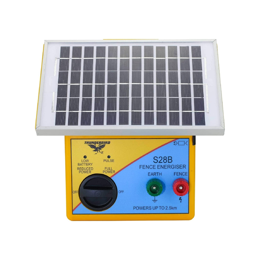 THUNDERBIRD ENERGISER SOLAR 2.5KM S-28B.