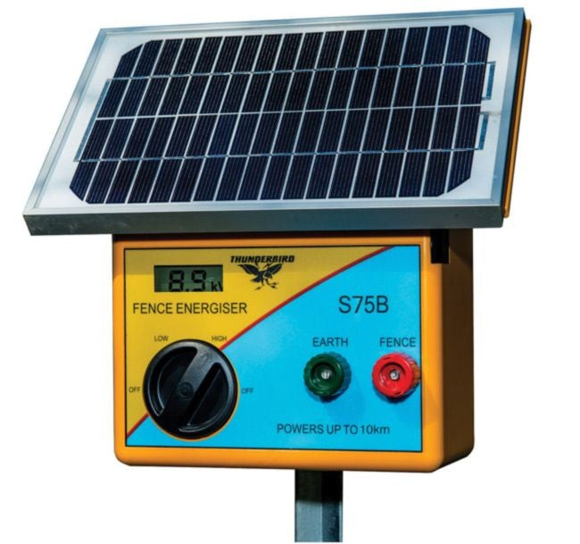 THUNDERBIRD ENERGISER SOLAR 10KM S-75B.