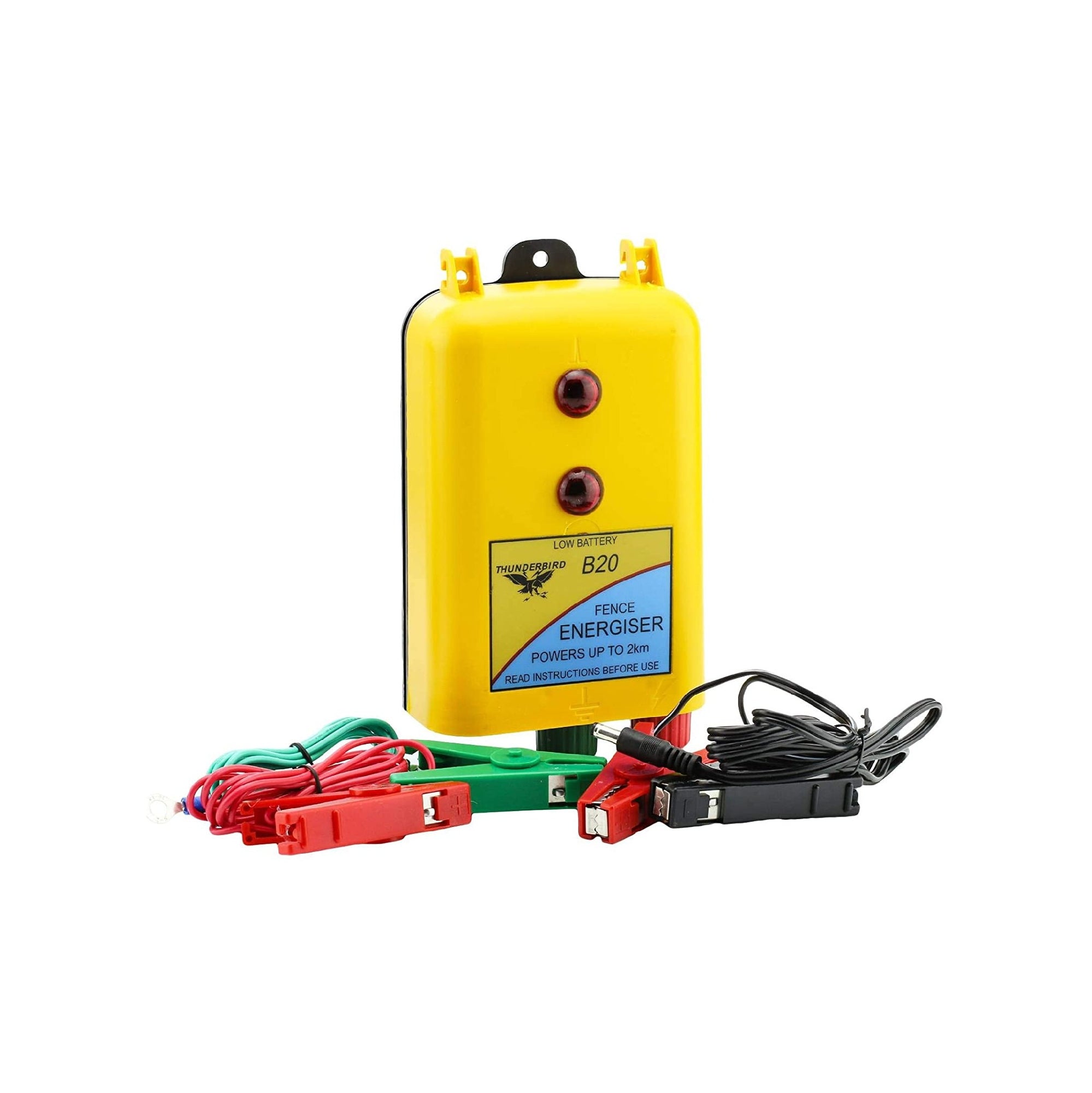 Thunderbird 2km - 4 X D Cell Battery Energiser Operates Off 4 X D Cell Batteries Bd-22