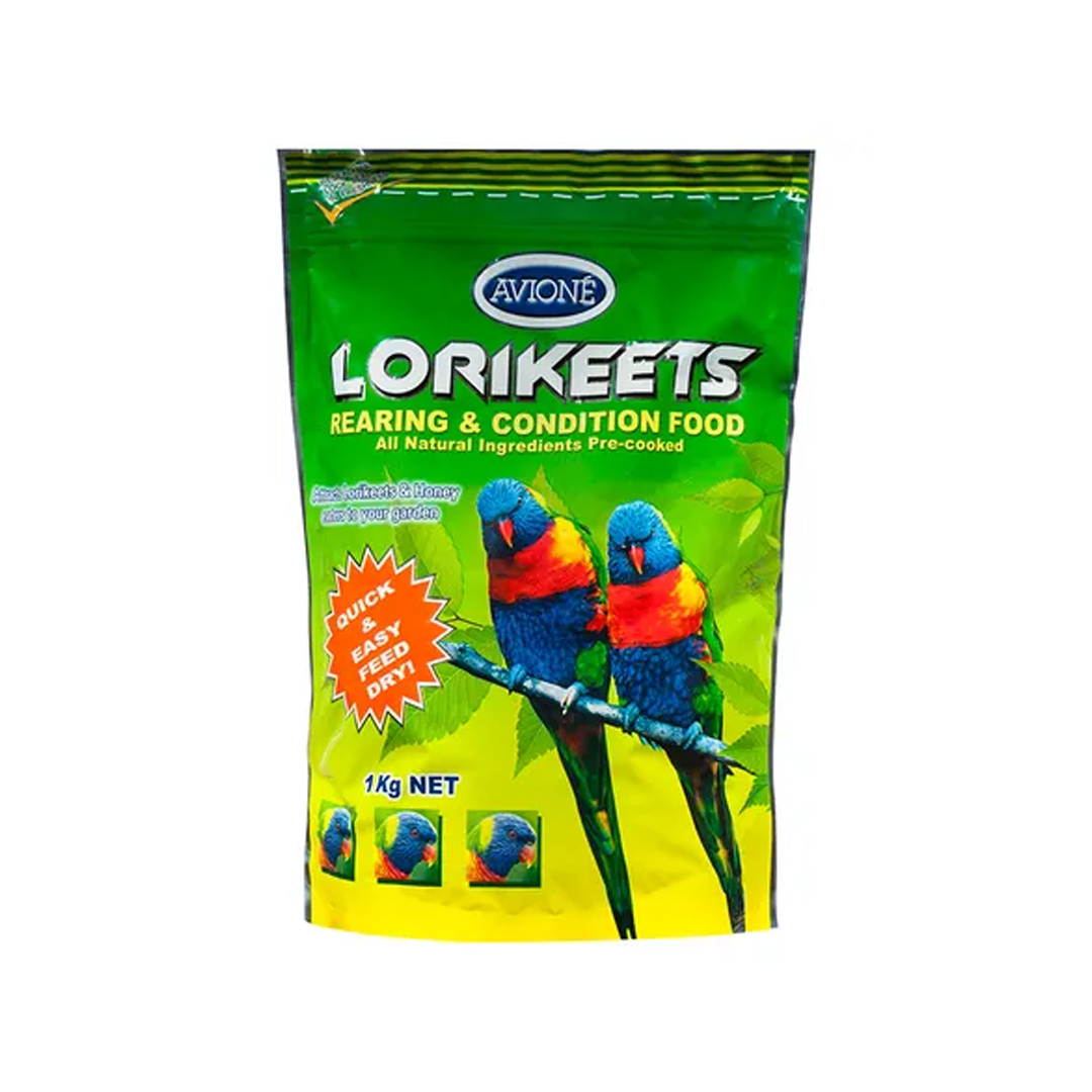 Avione Lorikeets Dry 1kg Rearing & Conditioning Food (dry Lori).