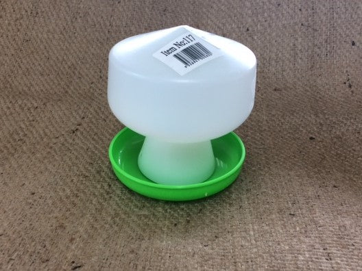 WATER FEEDER 600ML NO 117 CROWN PLASTIC