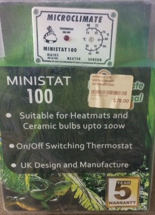 MINSTAT 100 MICROCLIMATE INTERNATIONAL