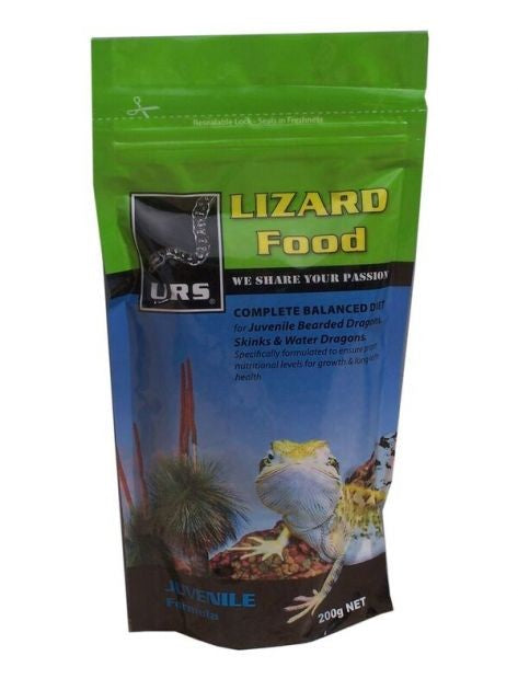 Urs Lizard Food Juvenille Formula 200g.
